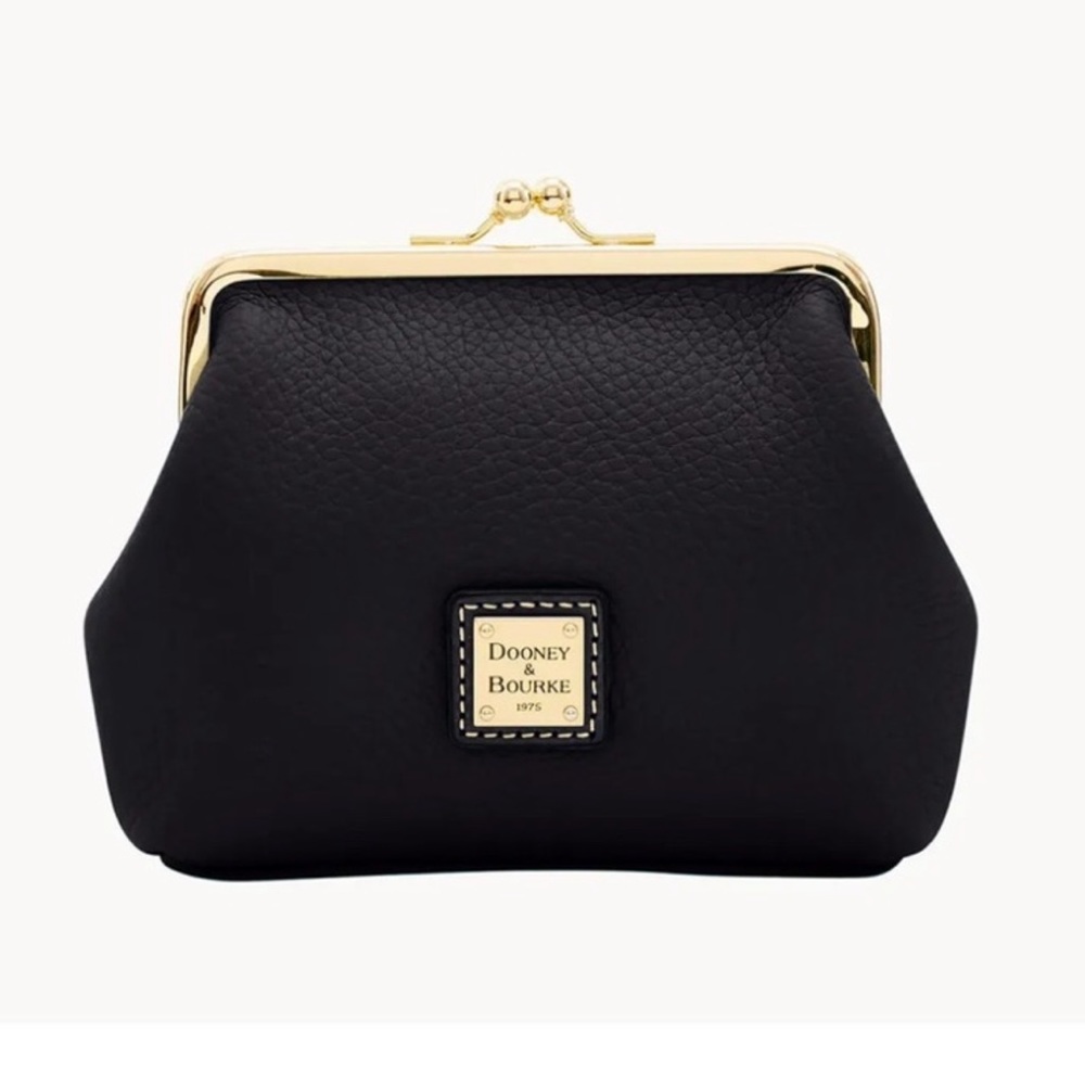 Dooney & Bourke Pebble Grain Kisslock Purse